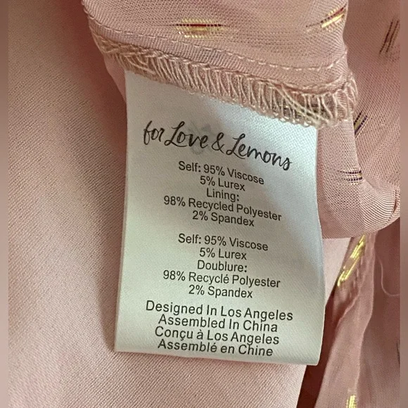 For Love and Lemons XS Chantal Long Sleeve Maxi Dress - Picture 14 of 15